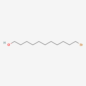 Chemical structure of 11-Bromo-1-undecanol