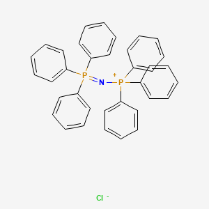 Chemical structure of Bis(triphenylphosphine)iminium chloride