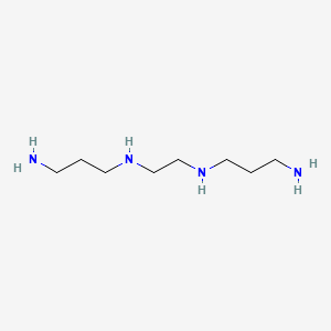 Chemical structure of 1,2-Bis(3-aminopropylamino)ethane