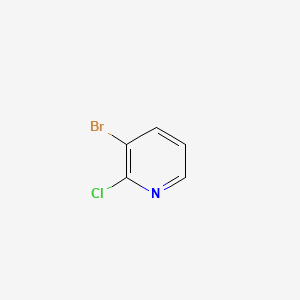 Chemical structure of 3-Bromo-2-chloropyridine