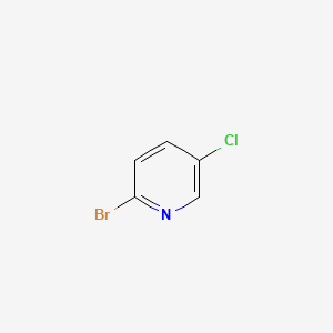 Chemical structure of 2-Bromo-5-chloropyridine