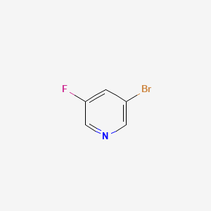 Chemical structure of 3-Bromo-5-fluoropyridine