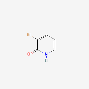 Chemical structure of 3-Bromo-2-hydroxypyridine