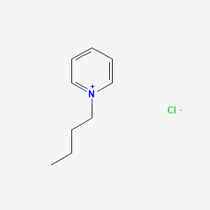 Chemical structure of 1-Butylpyridinium chloride