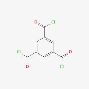 Chemical structure of Trimesoyl chloride