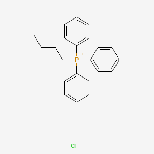 Chemical structure of Butyltriphenylphosphonium chloride