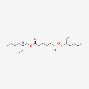 Chemical structure of Bis(2-ethylhexyl)adipate