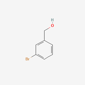 Chemical structure of 3-Bromobenzyl Alcohol