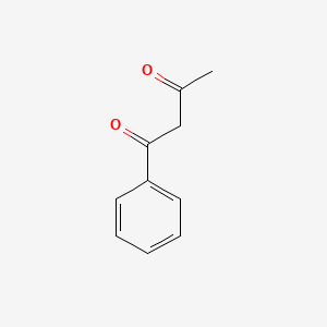 Chemical structure of Benzoylacetone