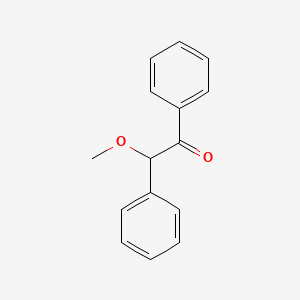 Chemical structure of Methyl Benzoin