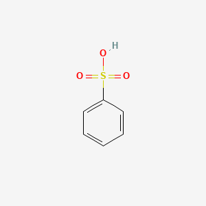 Chemical structure of Benzenesulfonic acid