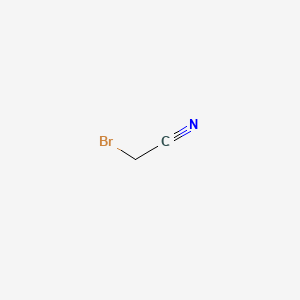 Chemical structure of Bromoacetonitrile