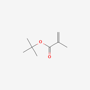 Chemical structure of tert-Butyl methacrylate