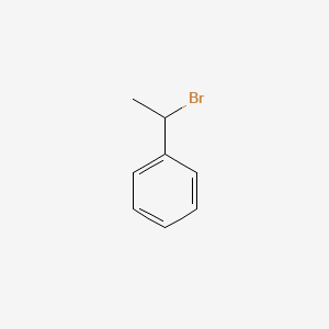 Chemical structure of (1-Bromoethyl)benzene