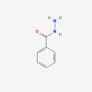 Chemical structure of Benzoylhydrazine