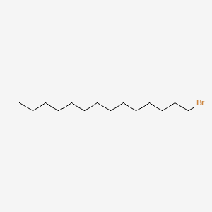 Chemical structure of 1-Bromotetradecane
