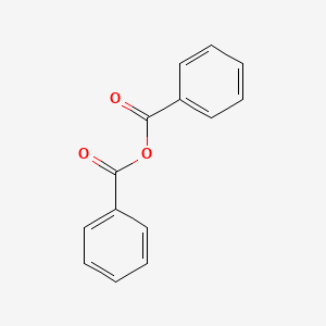 Chemical structure of Benzoic anhydride