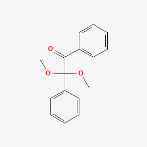 Chemical structure of 2,2-Dimethoxy-2-phenylacetophenone