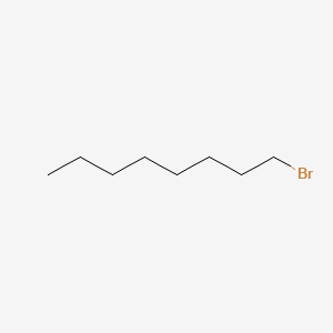 Chemical structure of 1-Bromooctane