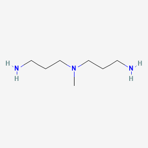 Chemical structure of N,N-Bis(3-aminopropyl)methylamine