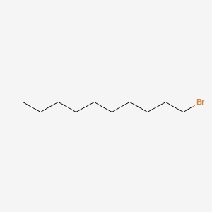 Chemical structure of 1-Bromodecane
