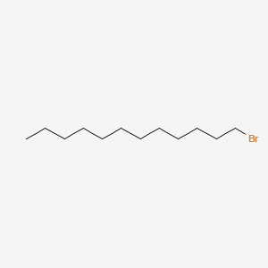 Chemical structure of 1-Bromododecane