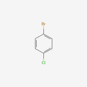 Chemical structure of p-Bromochlorobenzene