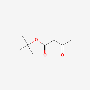 Chemical structure of tert-Butyl acetoacetate