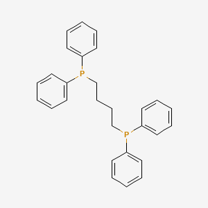 Chemical structure of 1,4-Bis(diphenylphosphino)butane
