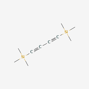 Chemical structure of 1,4-Bis(trimethylsilyl)butadiyne
