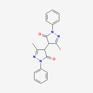 Chemical structure of Bispyrazolone