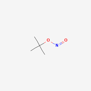Chemical structure of tert-Butyl nitrite