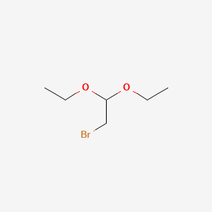 Chemical structure of Ethane, 2-bromo-1,1-diethoxy-