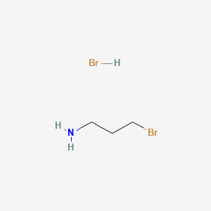 Chemical structure of 3-Bromopropylamine hydrobromide