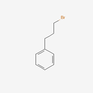 Chemical structure of (3-Bromopropyl)benzene