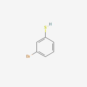 Chemical structure of 3-Bromothiophenol