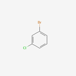 Chemical structure of 1-Bromo-3-chlorobenzene