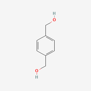Chemical structure of 1,4-Benzenedimethanol