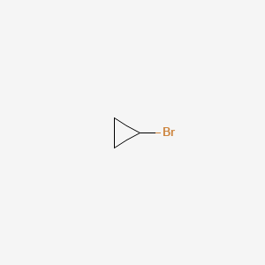 Chemical structure of Bromocyclopropane