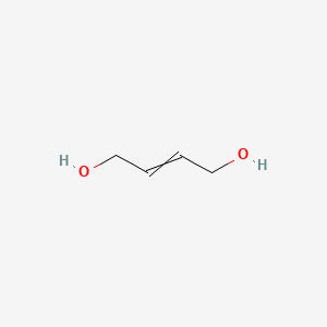 Chemical structure of 2-Butene-1,4-diol