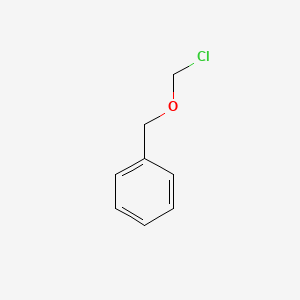 Chemical structure of Benzyl chloromethyl ether