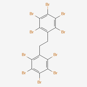 Chemical structure of Decabromodiphenylethane