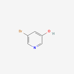Chemical structure of 3-Bromo-5-pyridinol