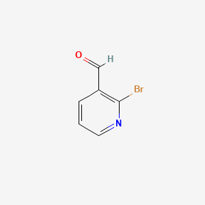 Chemical structure of 2-Bromonicotinaldehyde