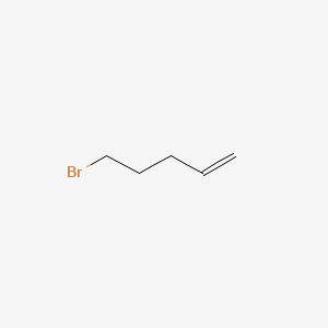 Chemical structure of 5-Bromo-1-pentene