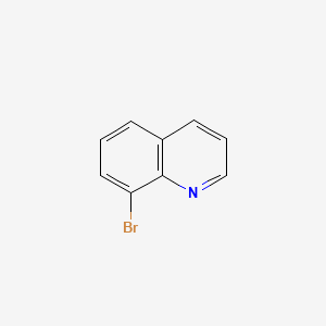 Chemical structure of 8-Bromoquinoline