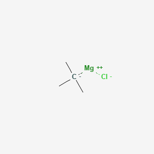 Chemical structure of tert-Butylmagnesium Chloride