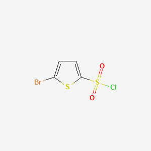 Chemical structure of 5-Bromothiophene-2-sulfonyl chloride