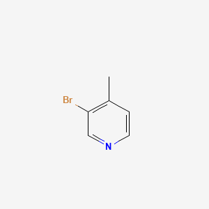 Chemical structure of 3-Bromo-4-methylpyridine