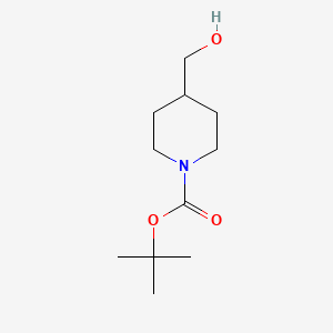 Chemical structure of N-Boc-4-piperidinemethanol